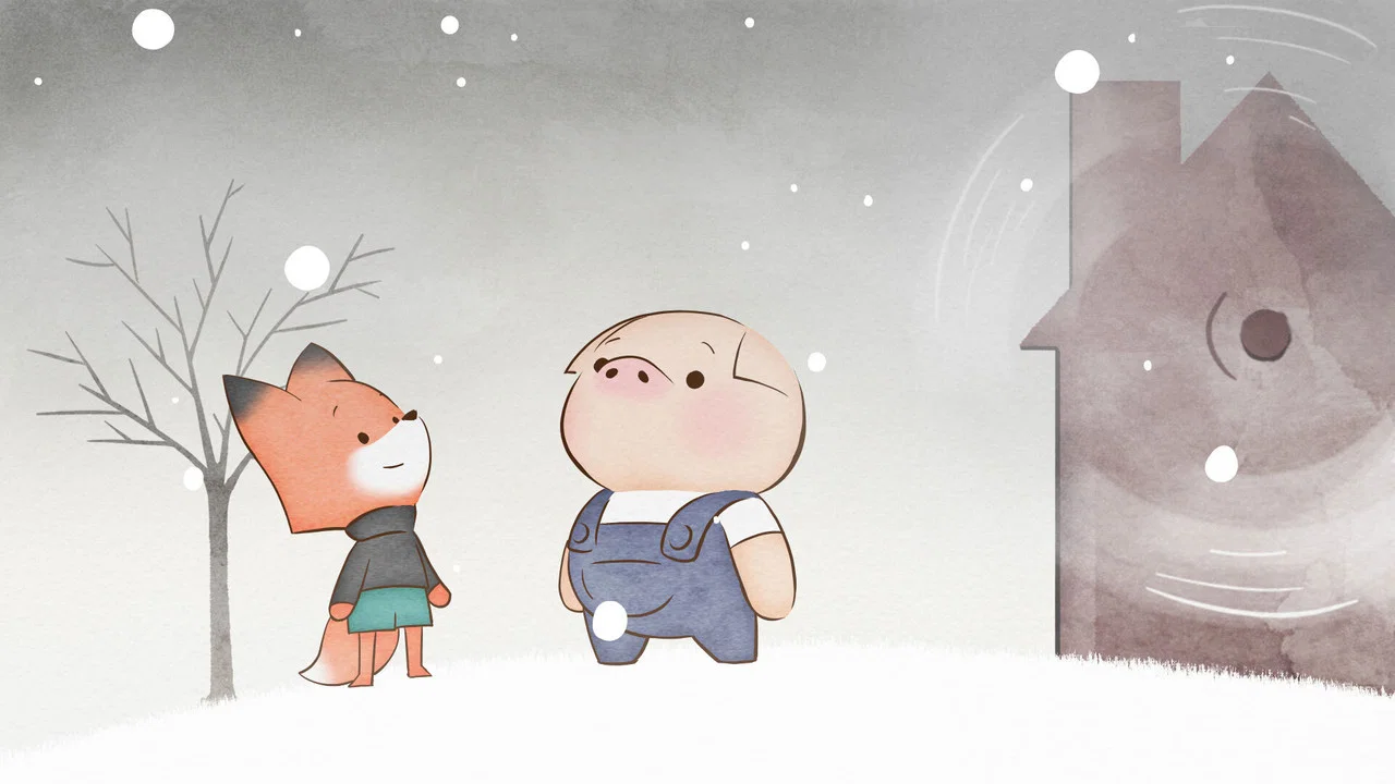 Le cochon, le renard et le moulin - 剧照