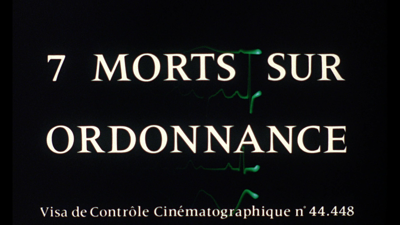 7 morts sur ordonnance - 剧照