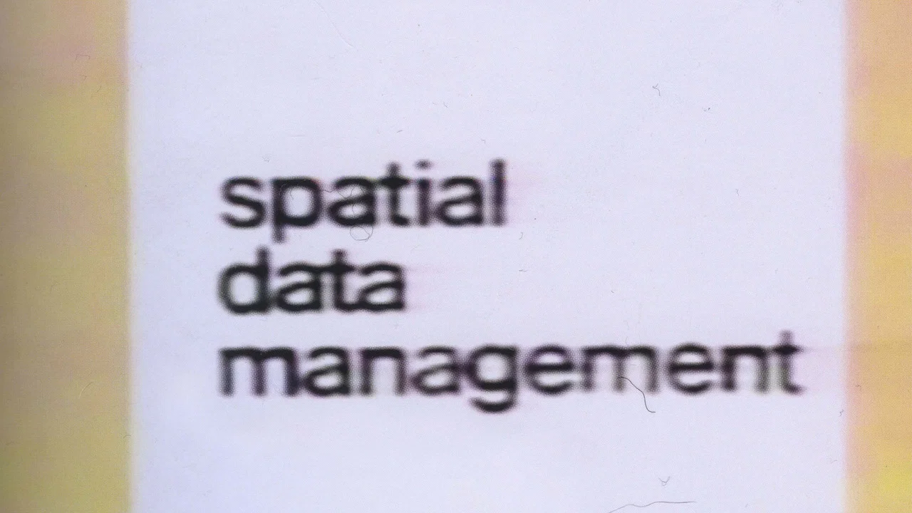 Spatial Data Management - 剧照