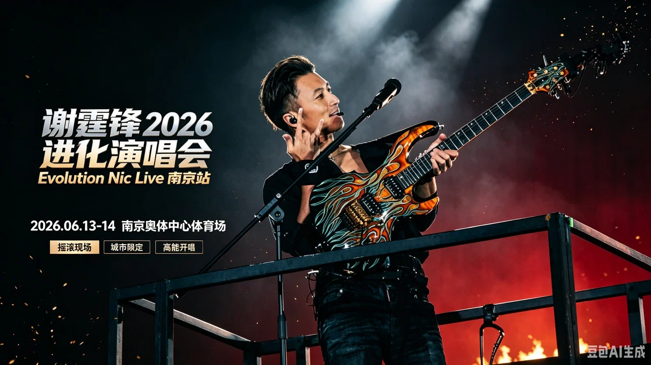 谢霆锋2026进化演唱会南京站 - 剧照