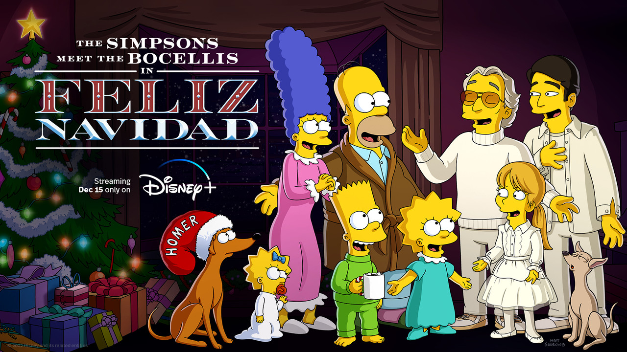 The Simpsons Meet the Bocellis in "Feliz Navidad" - 剧照