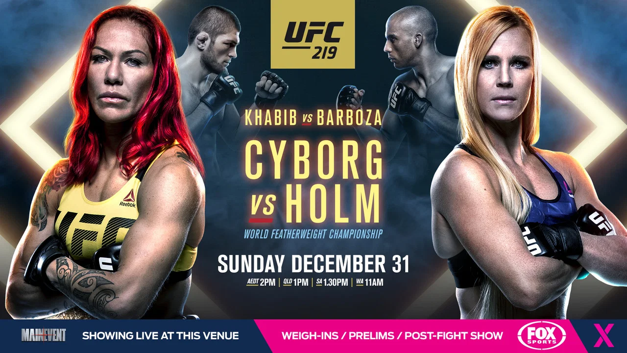 UFC 219: Cyborg vs. Holm - 剧照