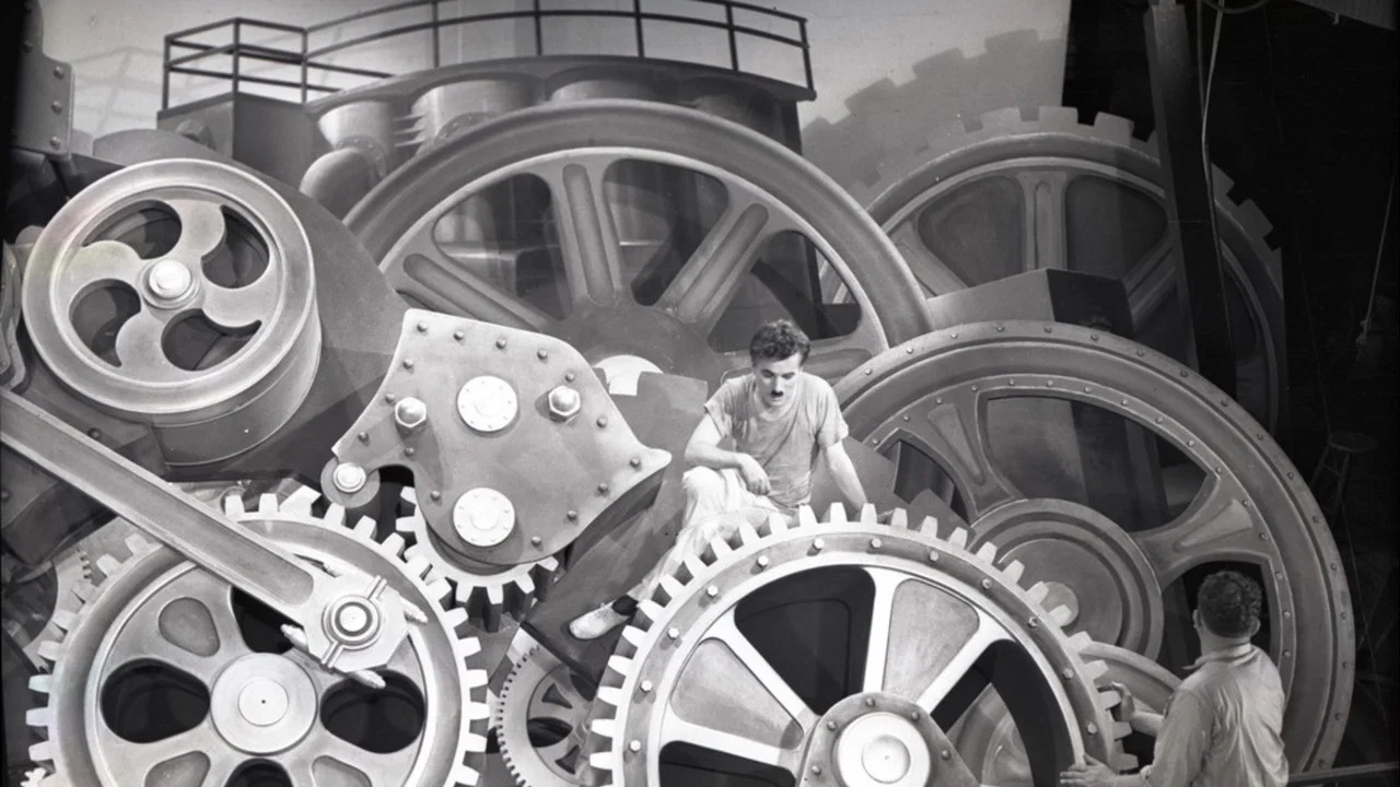 Chaplin et Les temps modernes, La voie du silence - 剧照