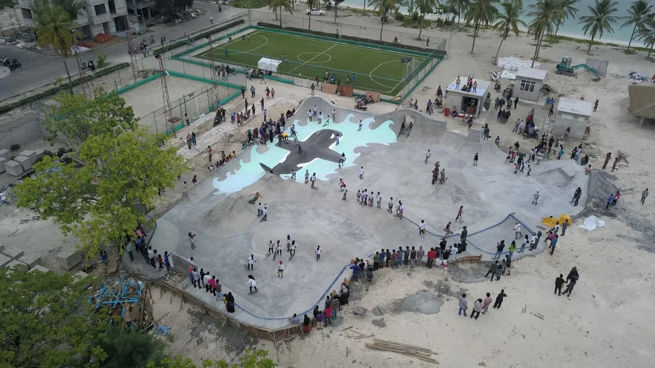 Hulhumale&rsquo; Skatepark &ndash; The Build - 剧照
