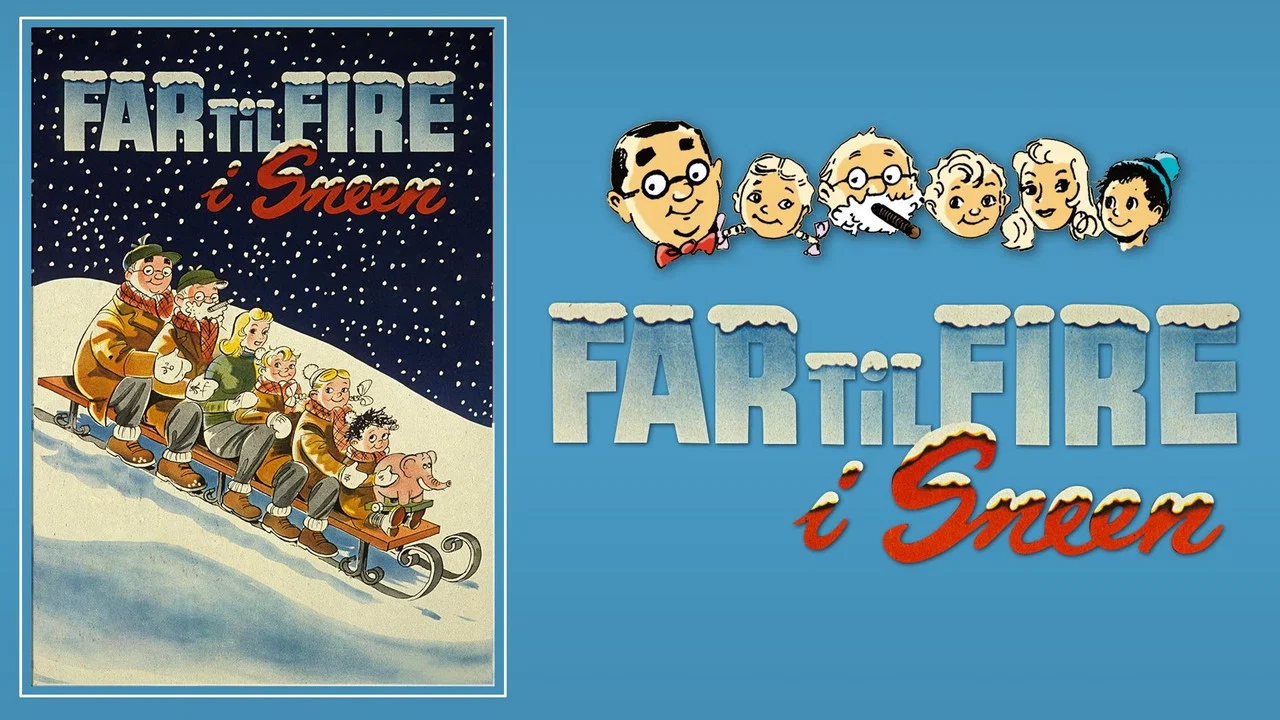 Far til fire i sneen - 剧照