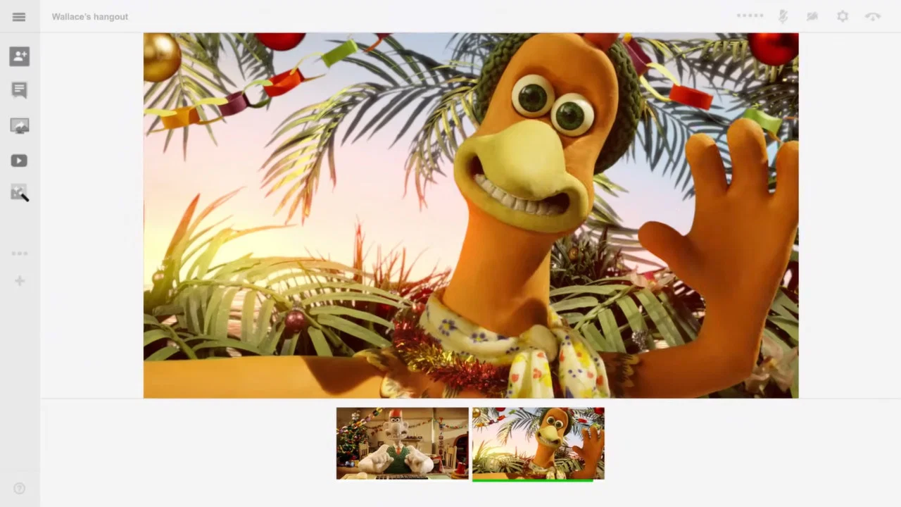 Wallace & Gromit x Google Hangout | A Video Call with Aardman Friends! - 剧照