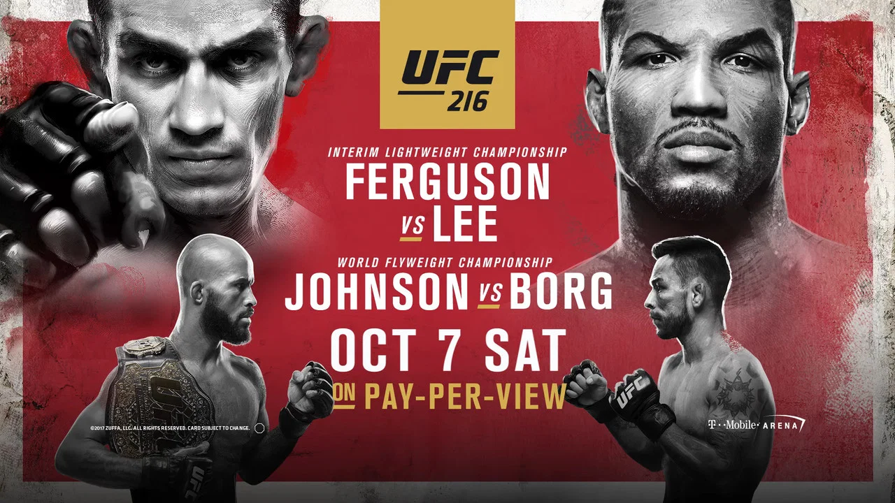 UFC 216: Ferguson vs. Lee - 剧照