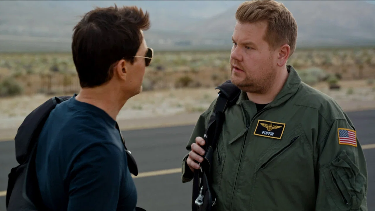 James Corden's Top Gun Training with Tom Cruise - 剧照