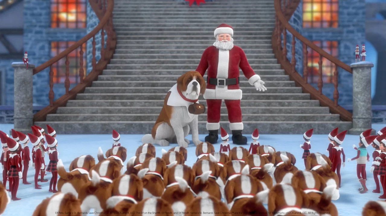 Elf Pets: Santa's St. Bernards Save Christmas - 剧照
