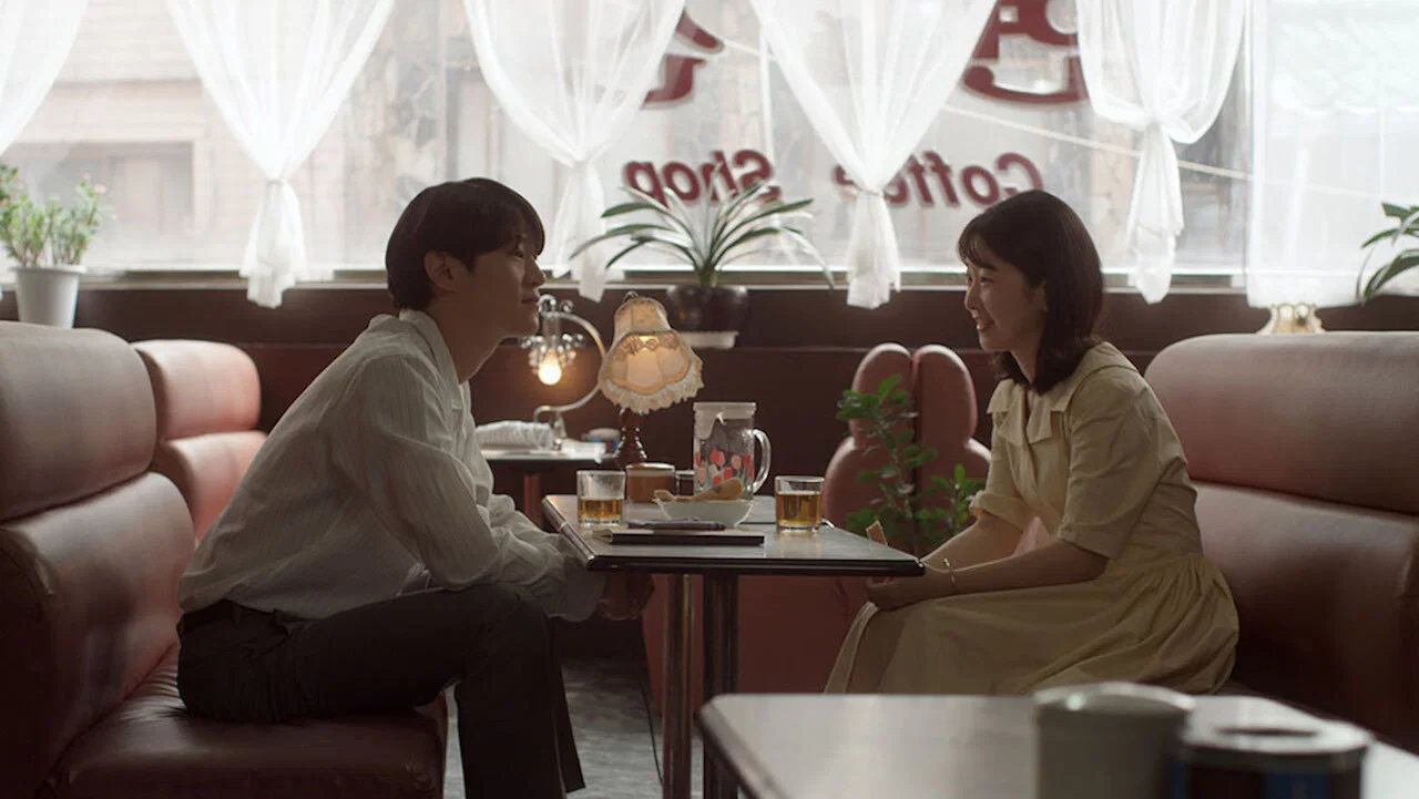 이름 없는 다방에서 - 剧照