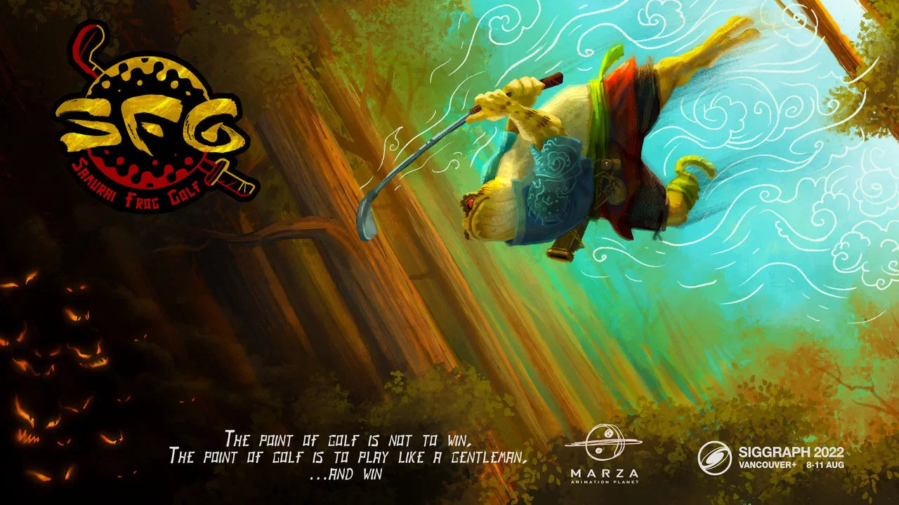 Samurai Frog Golf - 剧照