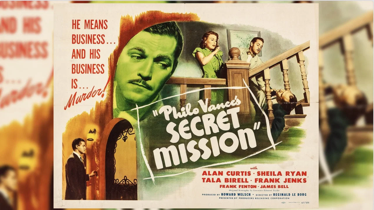Philo Vance's Secret Mission - 剧照