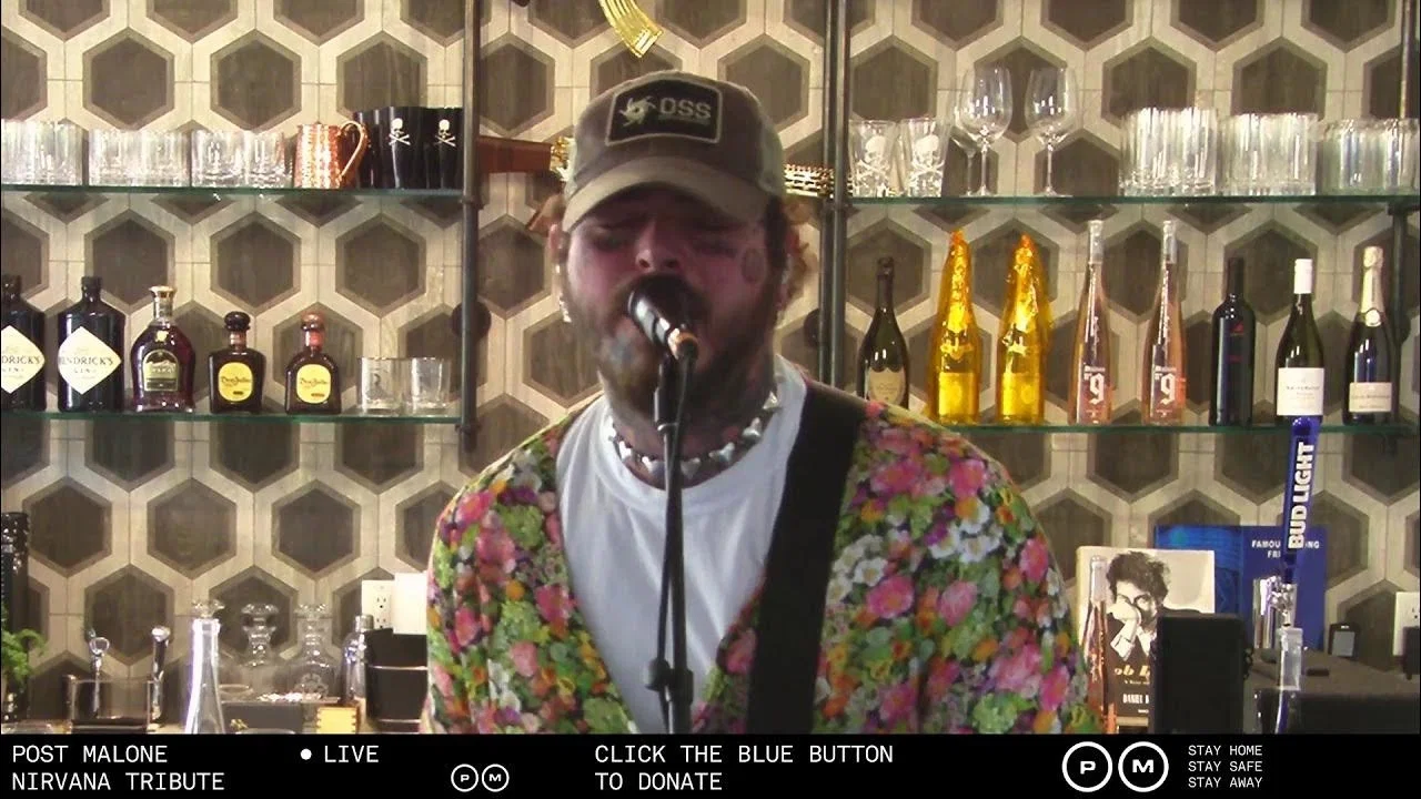 Post Malone Nirvana Tribute Livestream - 剧照
