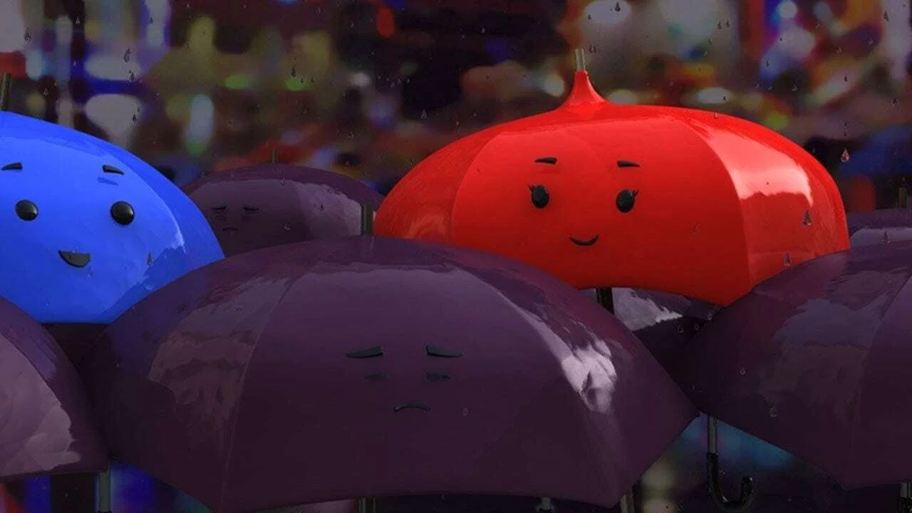 蓝雨伞之恋 - 剧照
