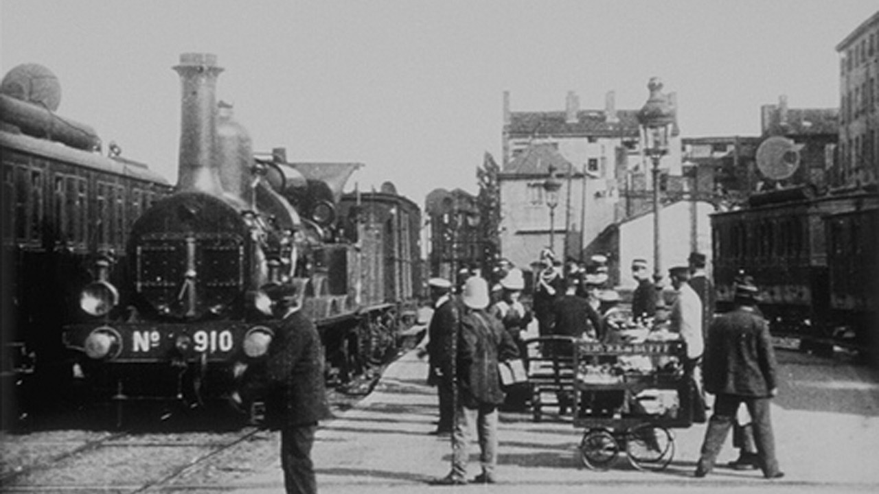 Arriv&eacute;e d'un train &agrave; Perrache - 剧照