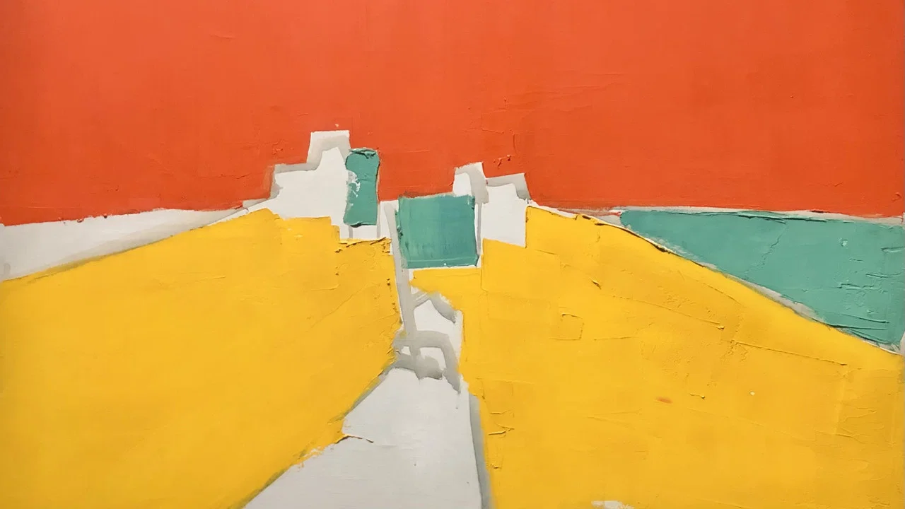 Nicolas de Sta&euml;l, la peinture &agrave; vif - 剧照