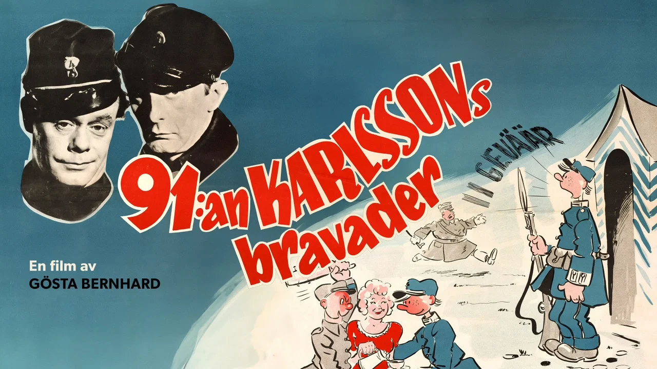 91:an Karlssons bravader - 剧照