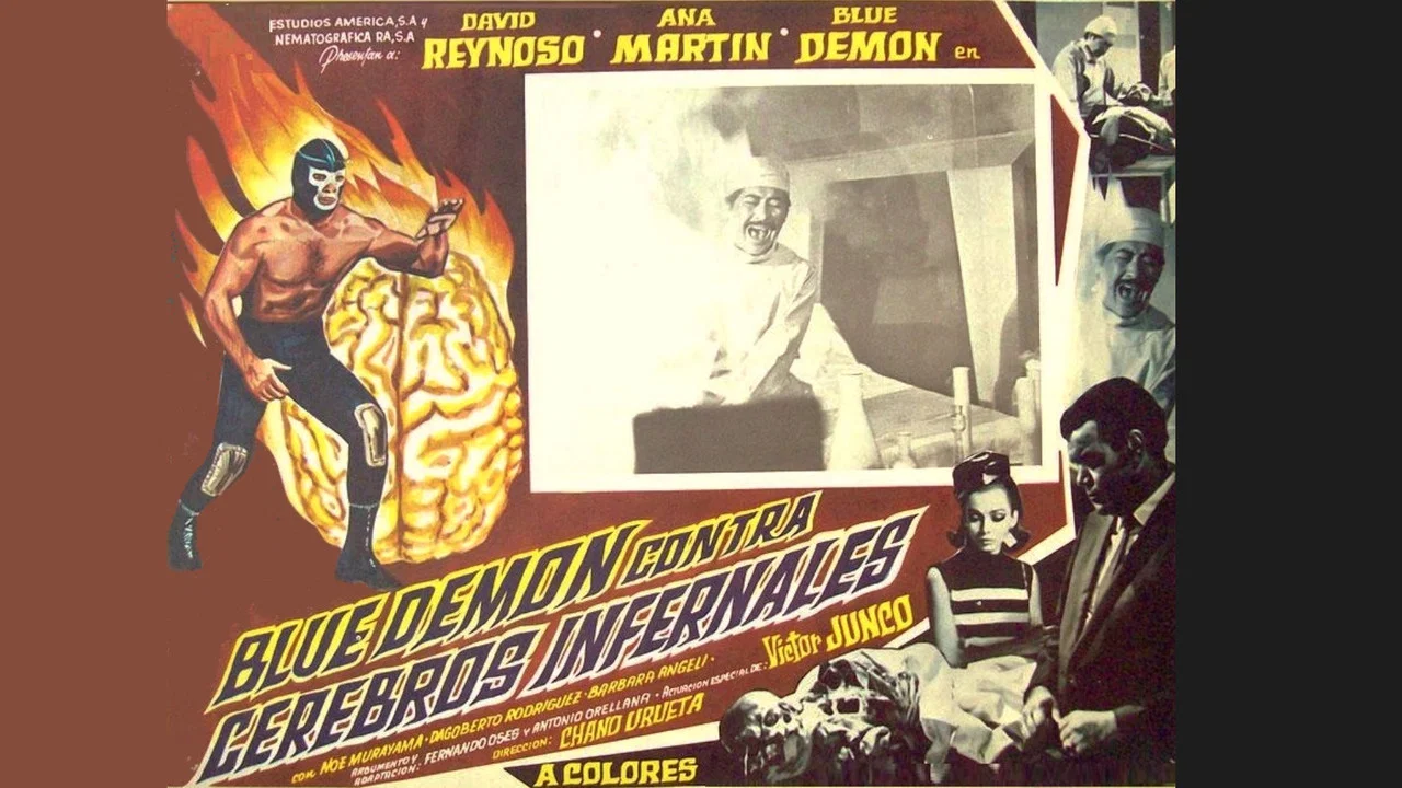 Blue Demon contra Cerebros Infernales - 剧照