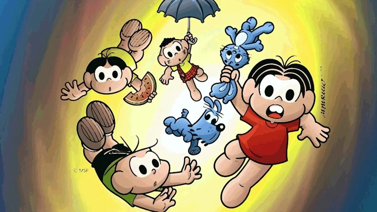 Turma da M&ocirc;nica em Uma Aventura no Tempo - 剧照