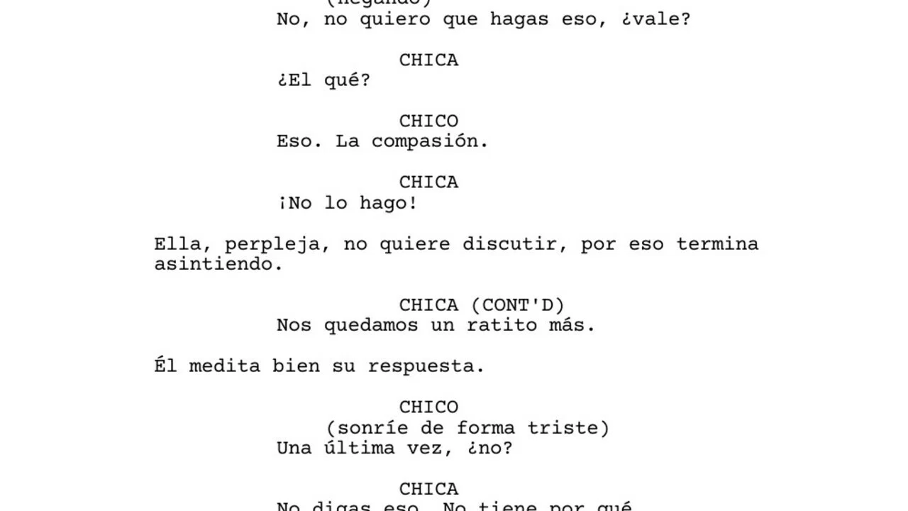 P&aacute;gina en blanco - 剧照