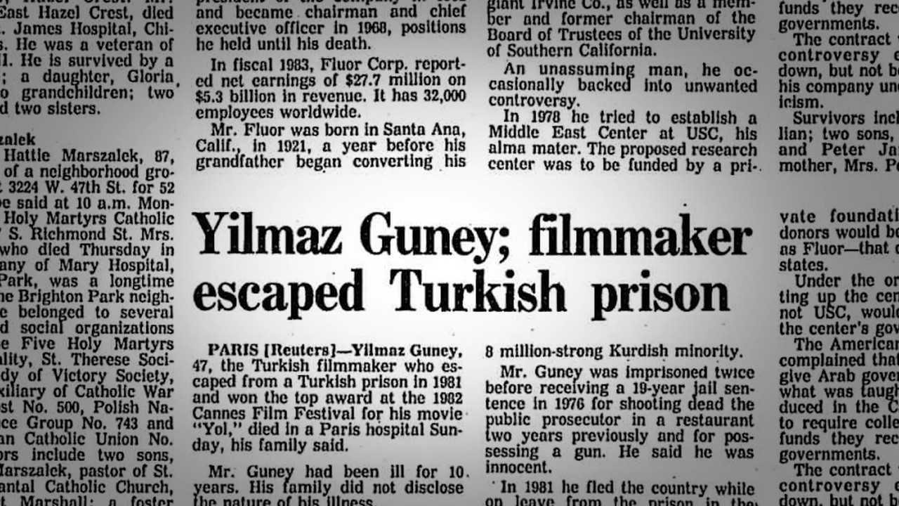 Ballad of Exiles: Yılmaz G&uuml;ney - 剧照