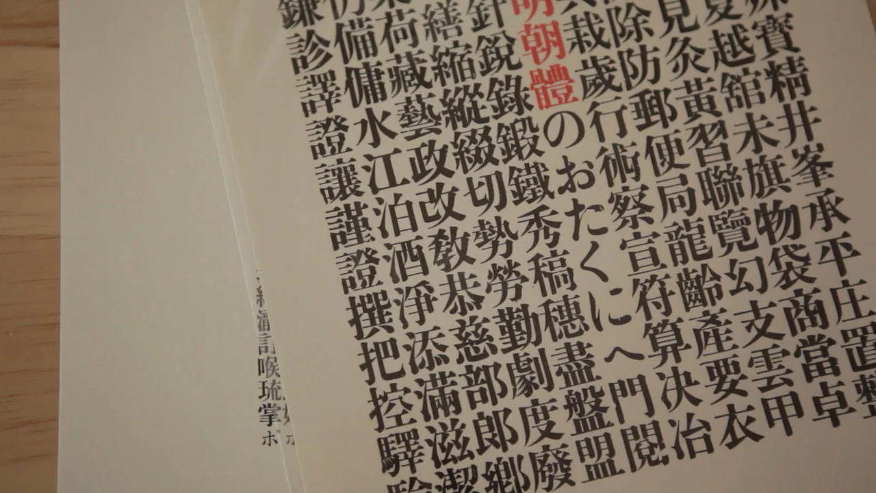 汉字 - 剧照
