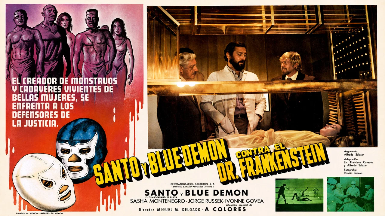 Santo y Blue Demon contra el doctor Frankenstein - 剧照