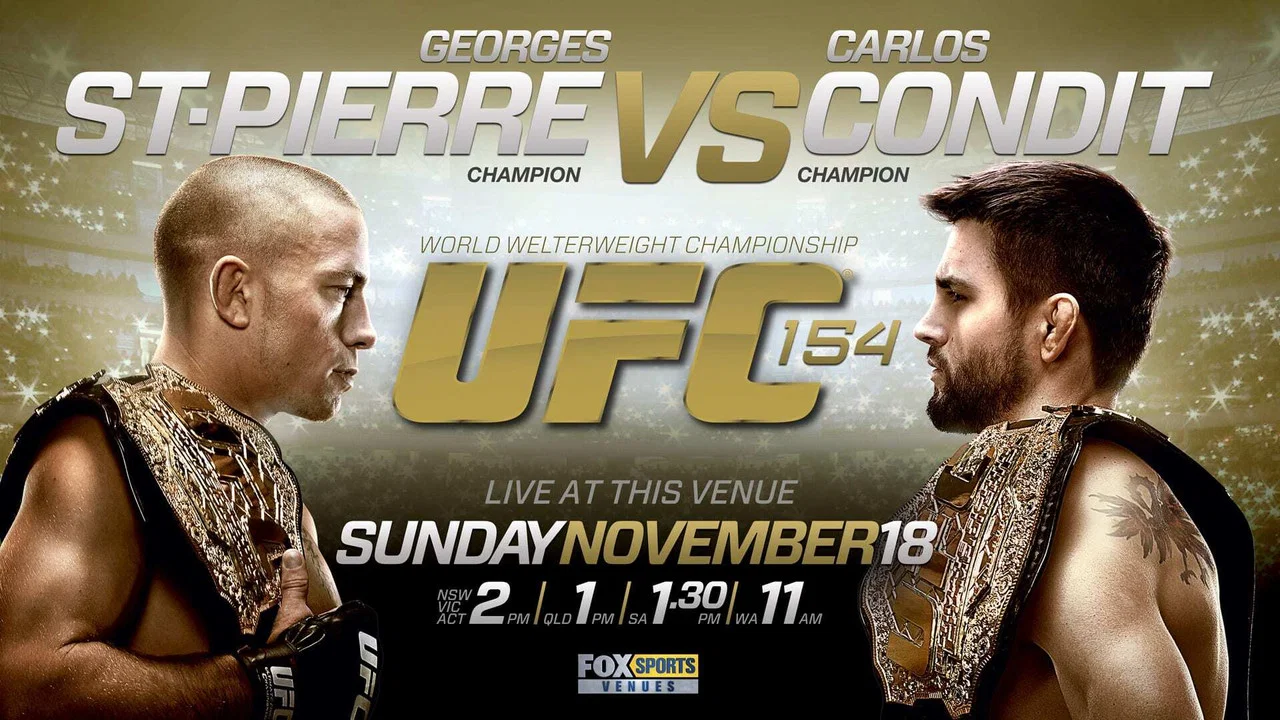 UFC 154: St-Pierre vs. Condit - 剧照