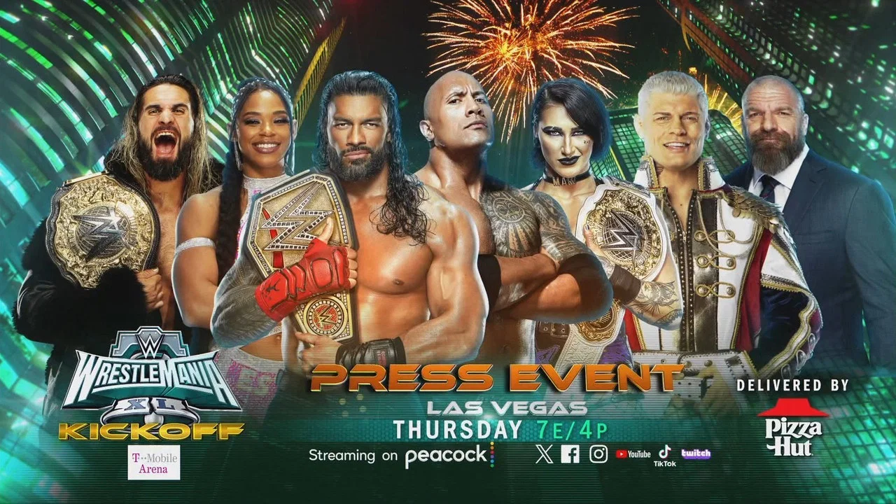 WWE WrestleMania XL Kickoff Press Event - 剧照
