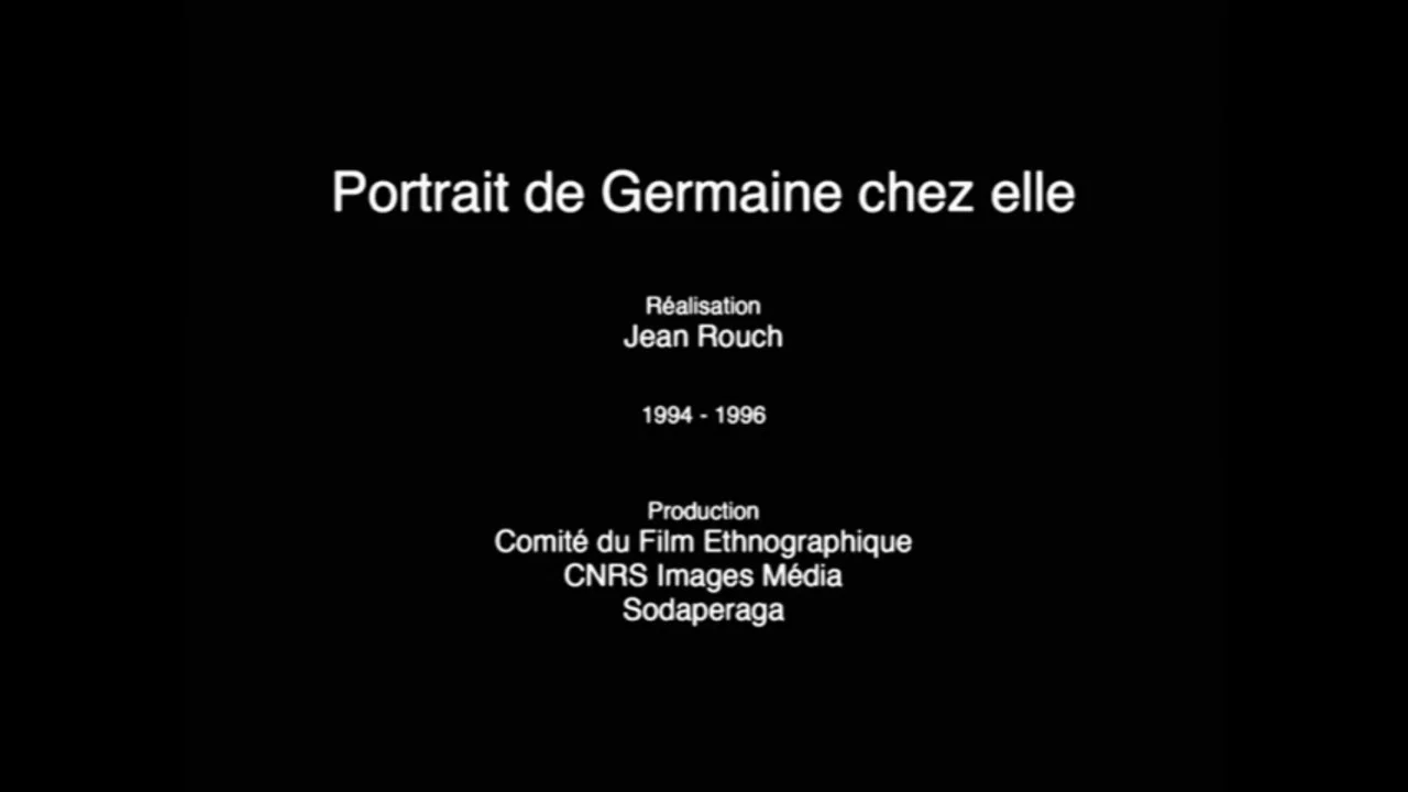 Germaine chez elle - 剧照