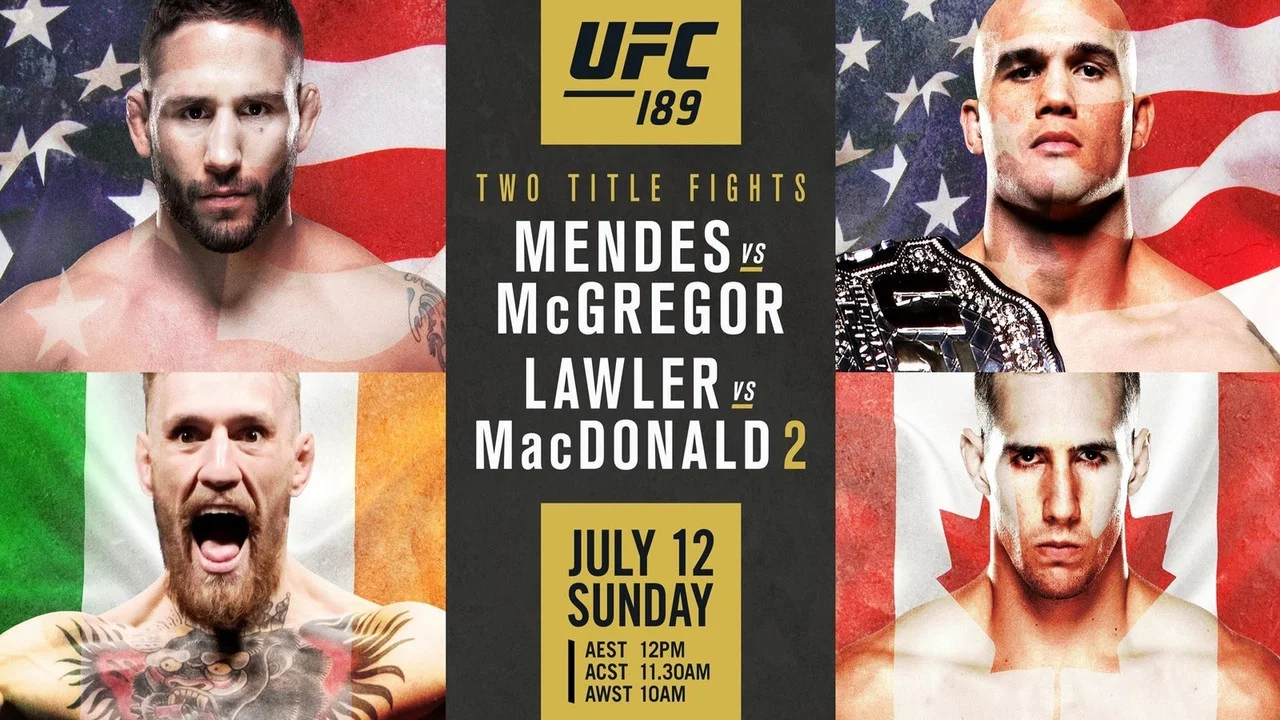 UFC 189: Mendes vs. McGregor - 剧照
