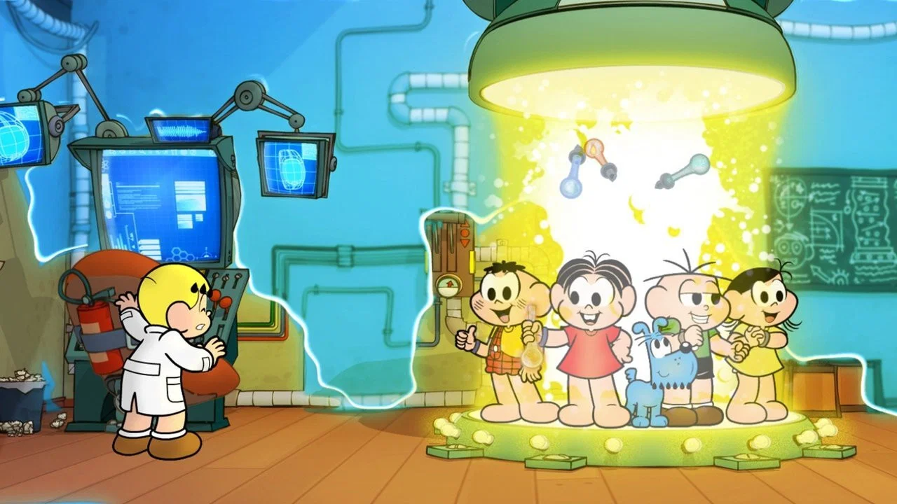Turma da M&ocirc;nica em Uma Aventura no Tempo - 剧照