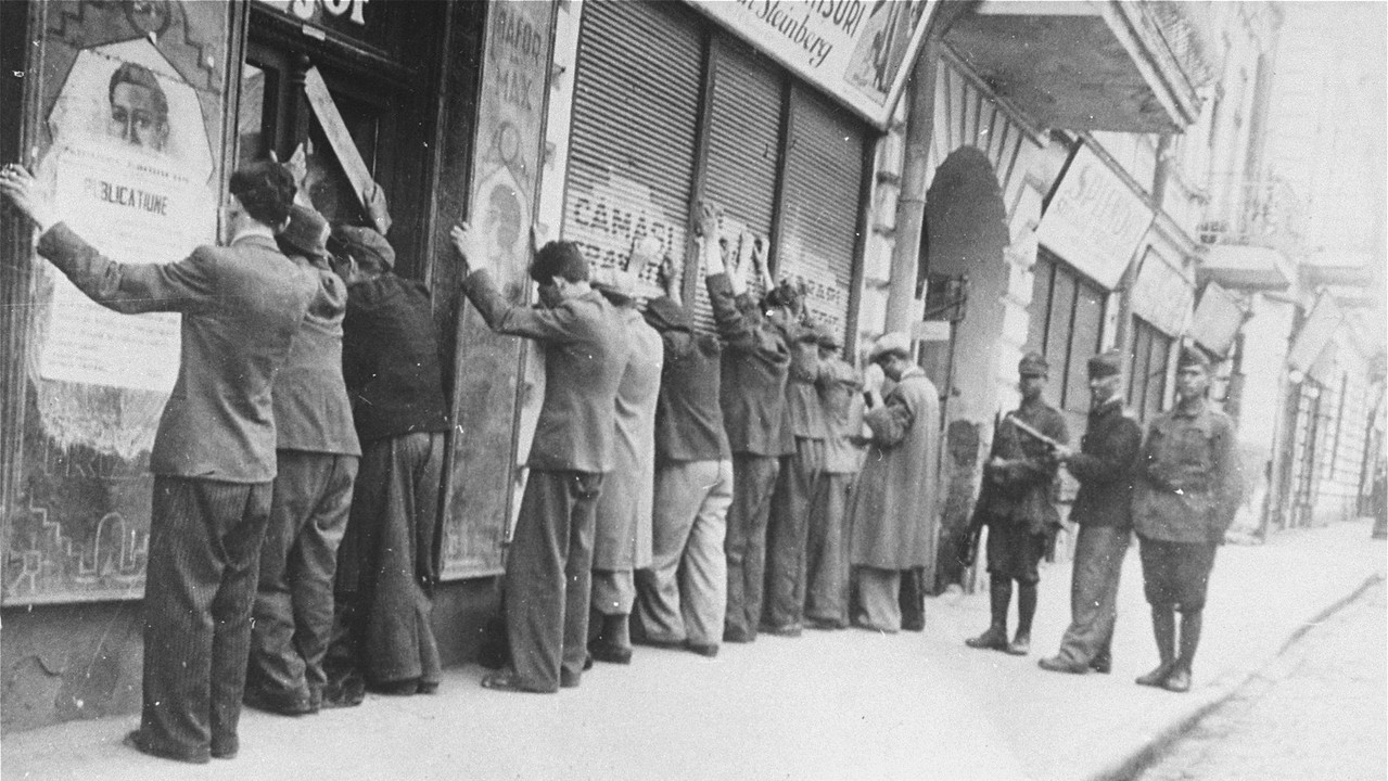 La Mort en face, le pogrom de Iași - 剧照
