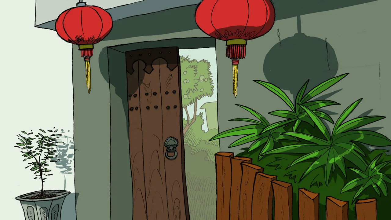 At&eacute; a China - 剧照