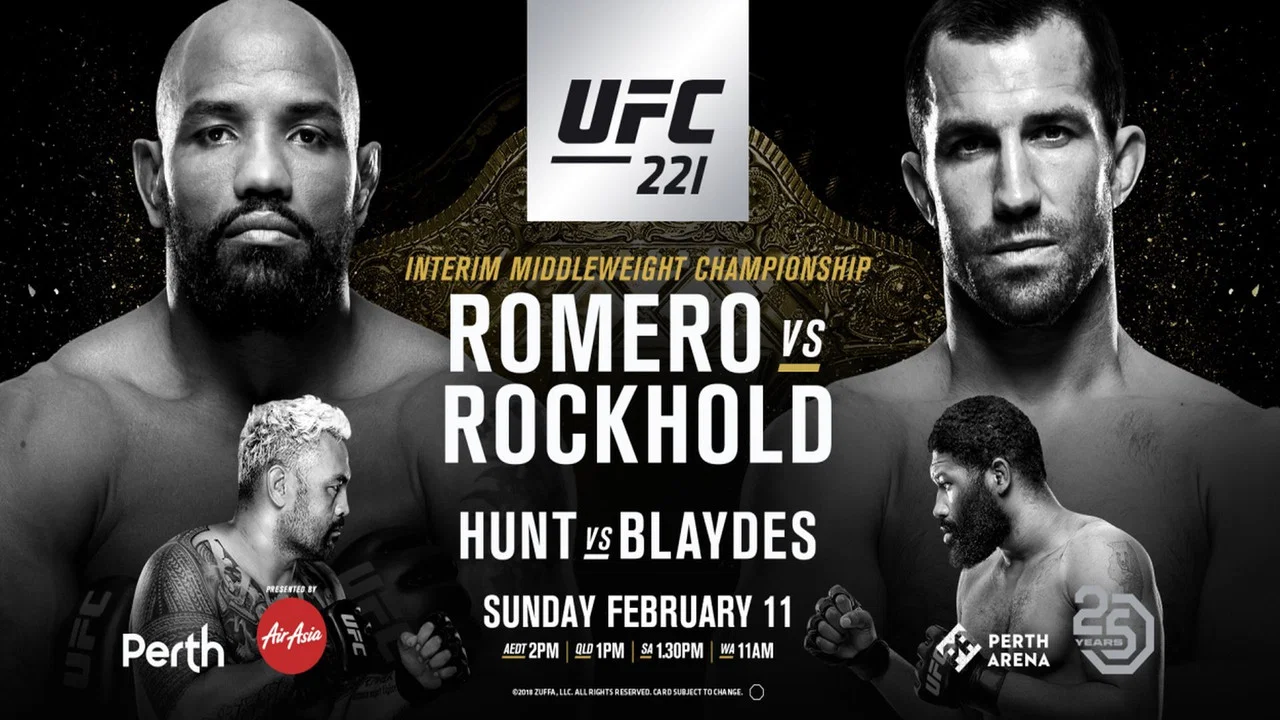 UFC 221: Romero vs. Rockhold - 剧照