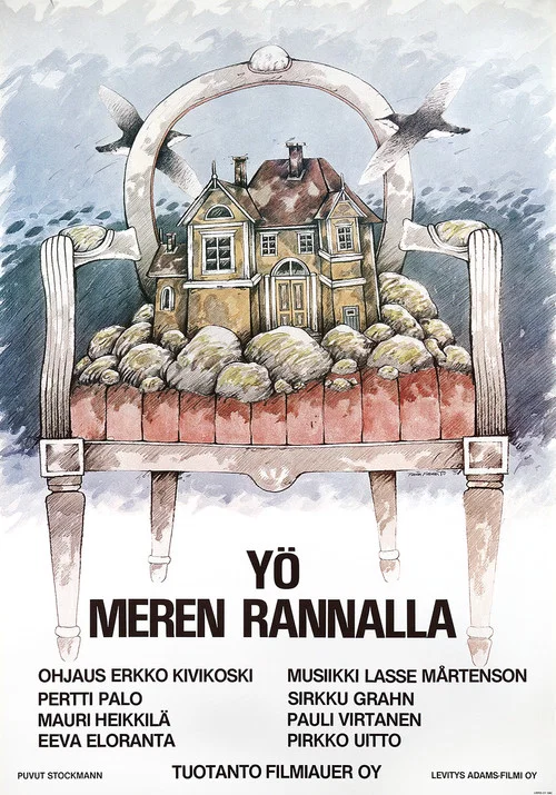 Y&ouml; meren rannalla
