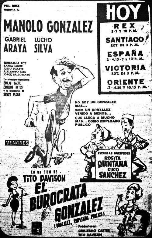 El bur&oacute;crata Gonz&aacute;lez