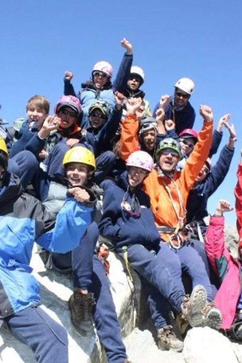 Ni&ntilde;os en la Cumbre