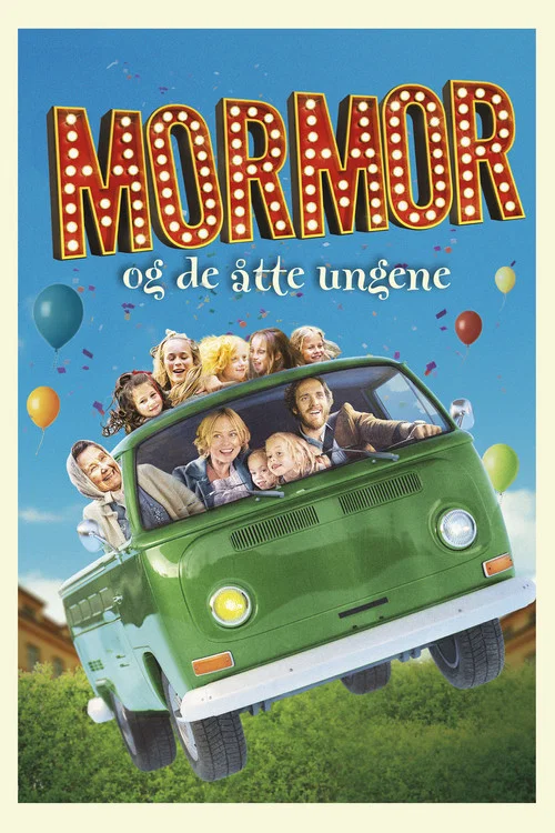 Mormor og de &aring;tte ungene