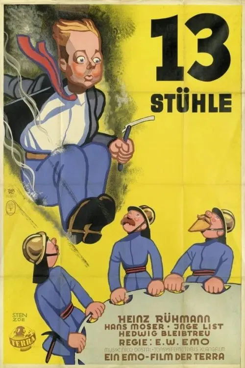 13 St&uuml;hle