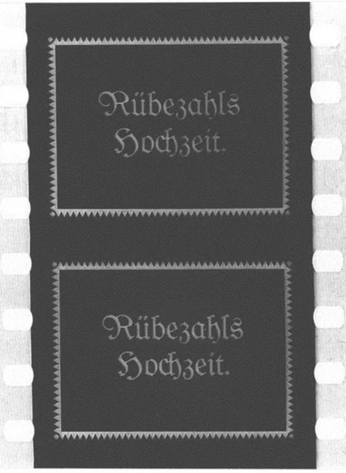 R&uuml;bezahls Hochzeit