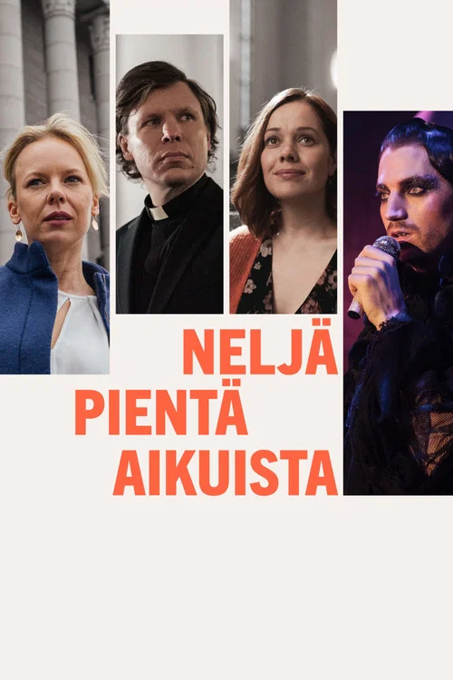 Nelj&auml; pient&auml; aikuista