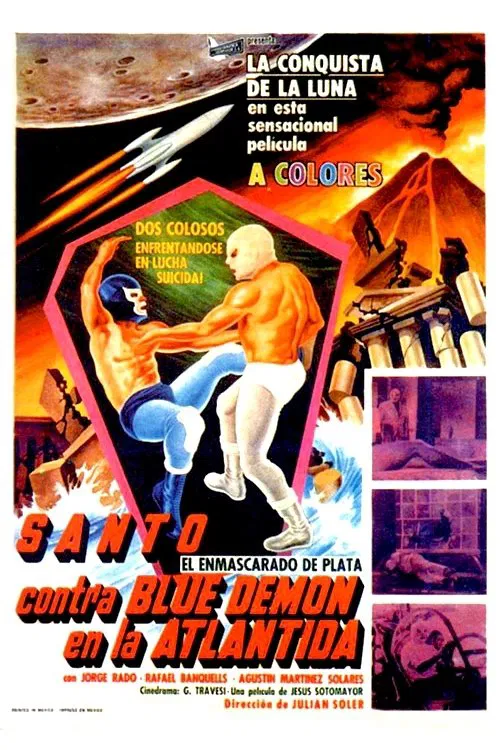 Santo contra Blue Demon en la Atl&aacute;ntida