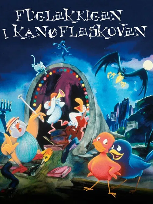Fuglekrigen i Kan&oslash;fleskoven