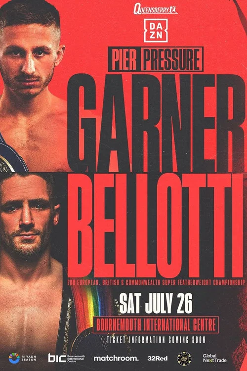 Ryan Garner vs. Reece Bellotti