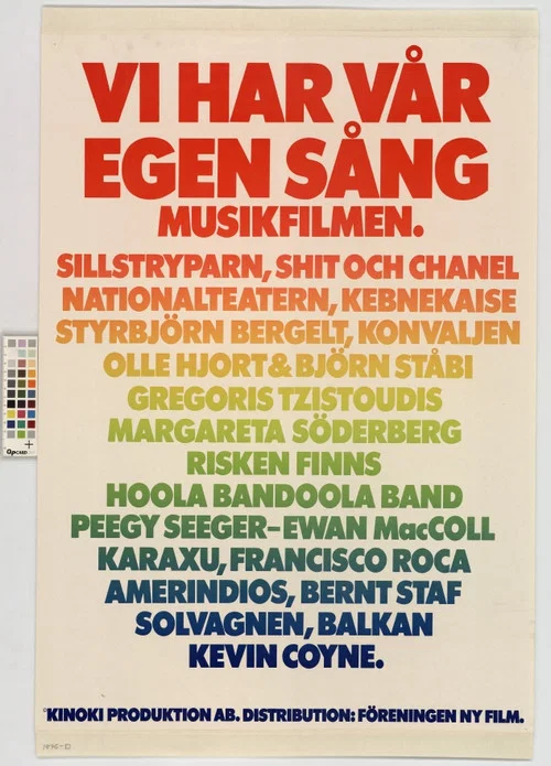 Vi har v&aring;r egen s&aring;ng - musikfilmen