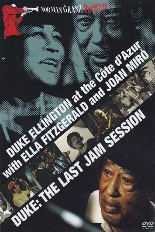 Duke Ellington at the C&ocirc;te d'Azur with Ella Fitzgerald and Joan Miro