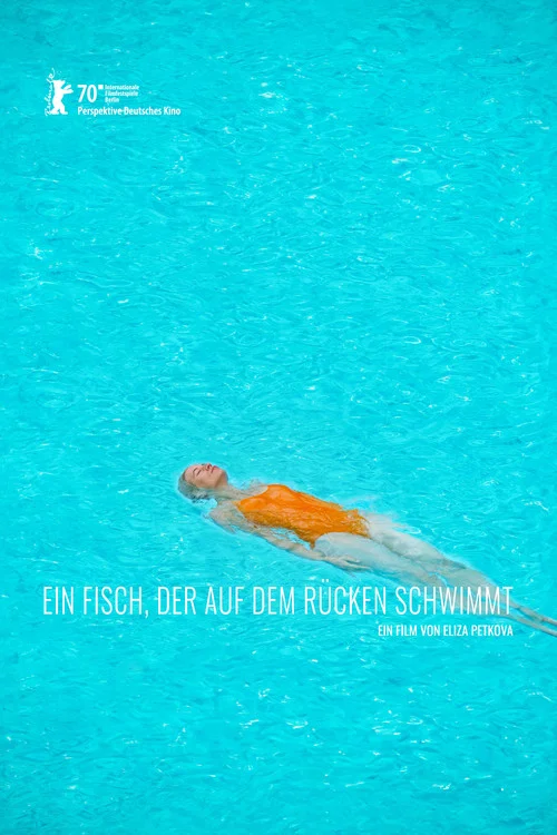 Ein Fisch, der auf dem R&uuml;cken schwimmt