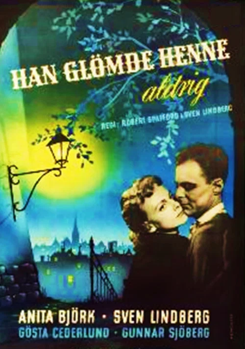 Han gl&ouml;mde henne aldrig