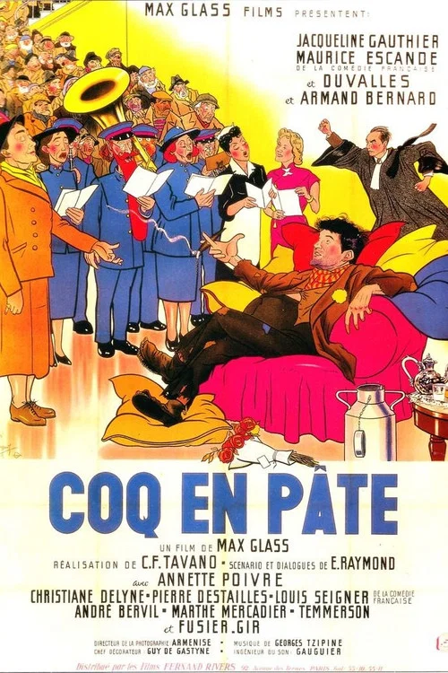 Coq en p&acirc;te